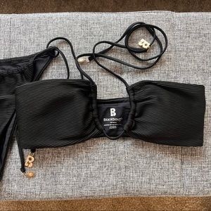 🍊 Blackbough Black Ribbed Bikini